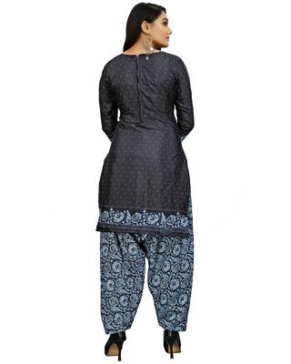 Multicolor floral print cotton poly salwar 5