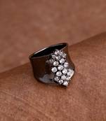 Women's Lightly Embellished Trendy Ring