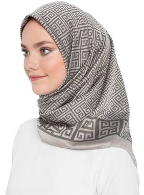 JSDC Women's Occasion Wear Smoothy Silk Printed Scarf Hijab Stole 1