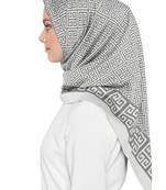 JSDC Women's Daily Wear Crepe Silk Printed Square Hijab Stole Dupatta