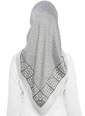 JSDC Women's Daily Wear Crepe Silk Printed Square Hijab Stole Dupatta 4