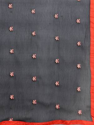 Kvsfab Peach Pure Cotton Embroiderd Patiala Dress Material 5