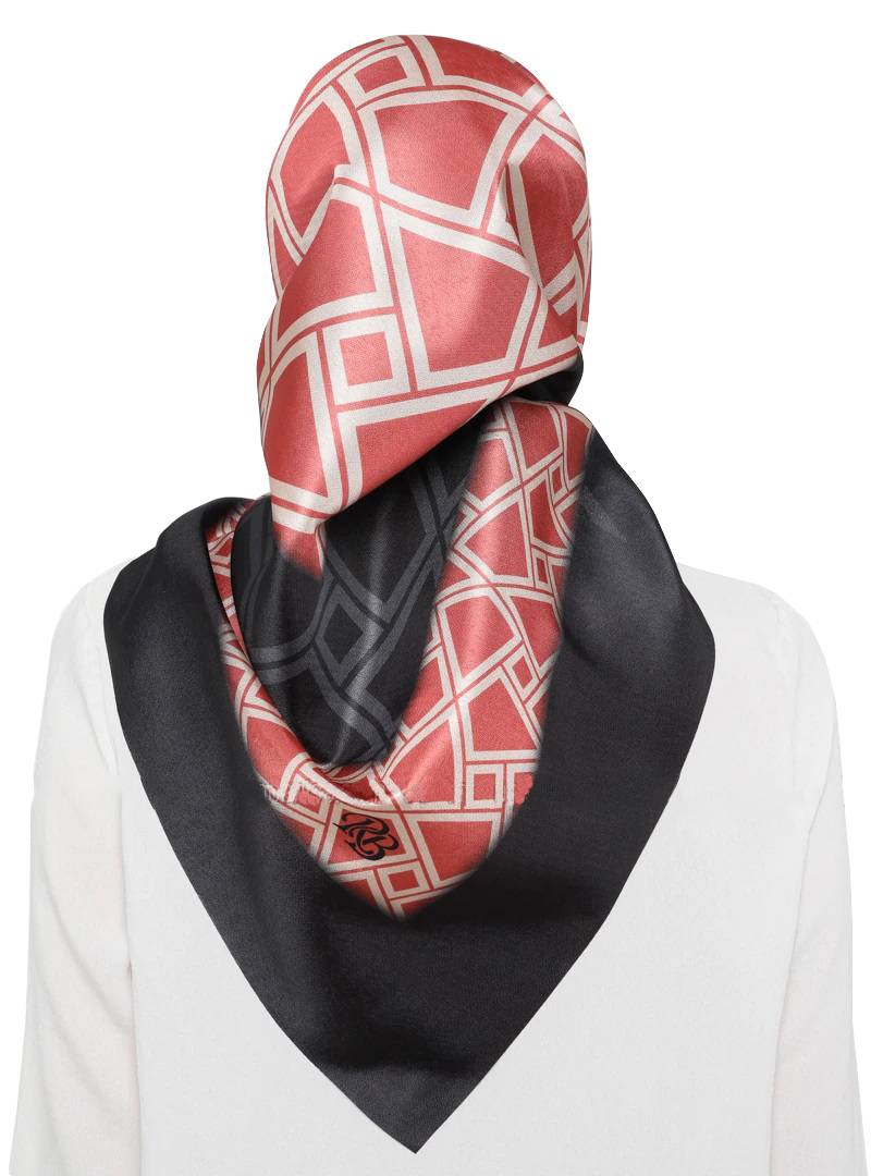 JSDC Women's Outdoor Wear Crepe Silk Printed Square Stole Dupatta