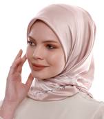 JSDC Women's Islamic Wear Smoothy Silk Printed Stole Hijab Dupatta