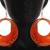 Orange Thread Earrings 