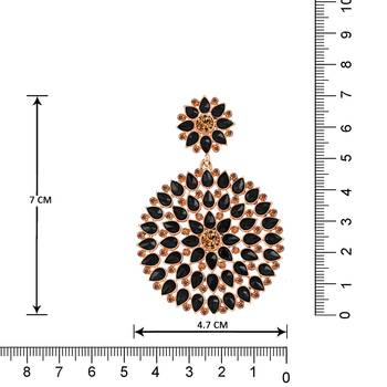 Black diamond earrings 2