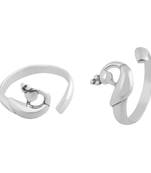 Peacock Silver Toe Ring-TR96