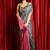 Dark grey patli pallu cotton silk saree with blouse