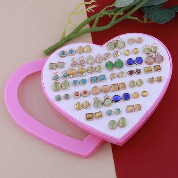 Stud Earring Delicate look Stud Earring Set of 36  for Women girl 3