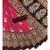Pink Floral Printed Art Silk Saree With Blouse For Women