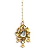 Ruby Raang Studio Kundan Maang Tikka