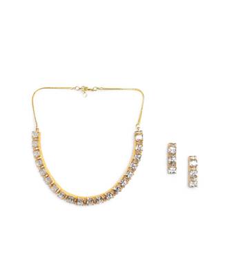 Ruby Raang Studio American Diamond Jewelry Set 1