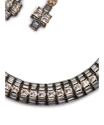 Ruby Raang Studio American Diamond Jewelry Set 2