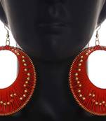 Gold and Maroon Hoops