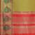 Olive woven banarasi saree with blouse