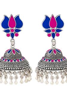 Blue earrings