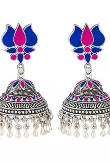 Blue earrings