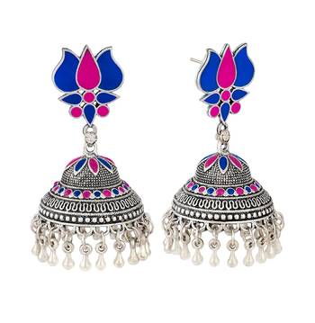 Blue earrings 2
