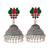 Green earrings