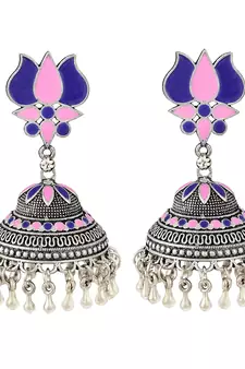 Blue earrings