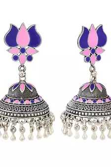 Blue earrings