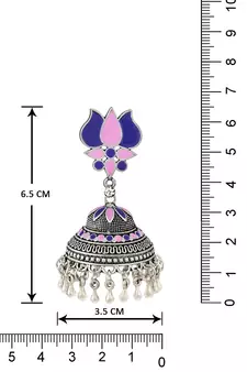 Blue earrings
