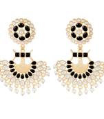 Black pearl earrings