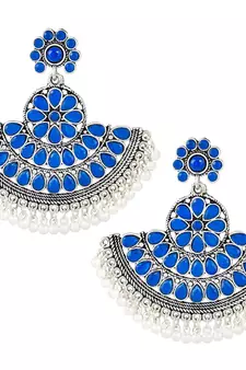 Blue earrings