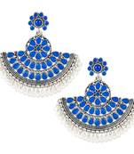 Blue earrings