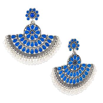Blue earrings 2