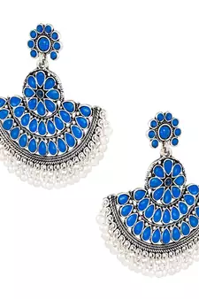 Blue earrings