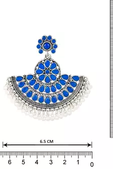 Blue earrings