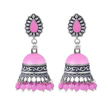 Pink earrings 1