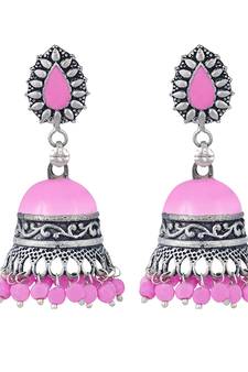 Pink earrings
