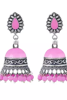 Pink earrings