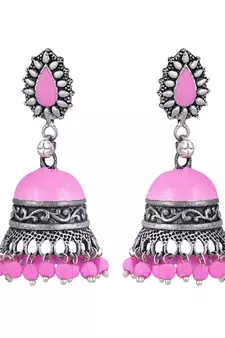 Pink earrings