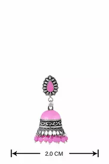 Pink earrings