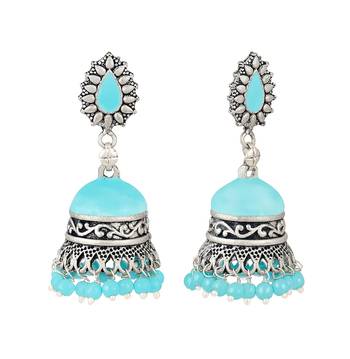 Blue earrings 2