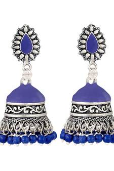 Blue earrings