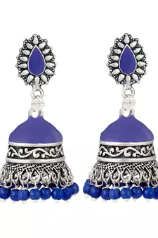 Blue earrings