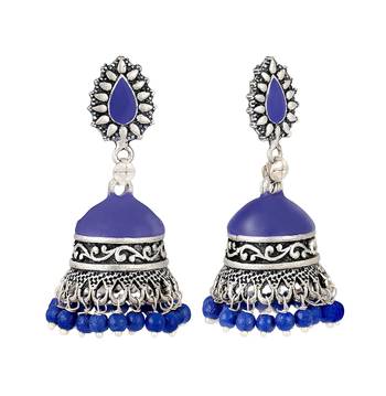 Blue earrings 2