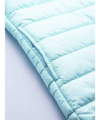 Blue Snap Button Quilted Jacket 6