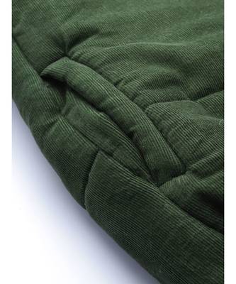 Olive Corduroy Quilted Jacket 6
