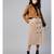 Brown Suede Crop Blazer