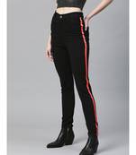 Black Side Tape Jeans