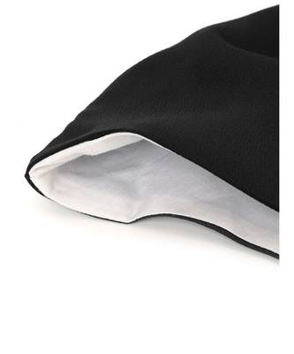 Black Satin Mask with Chain (Set of 2) 5