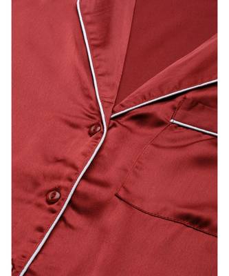 Red Satin Night Suit 5