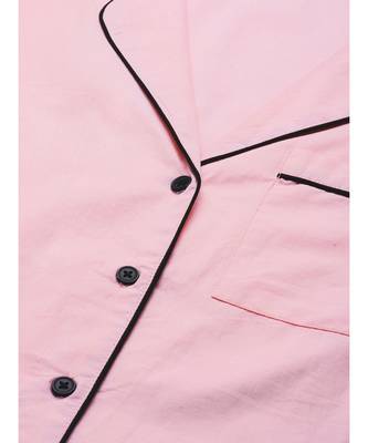 Pink Cotton Night Suit 5
