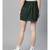 Emerald Green Button Down Mini Skirt
