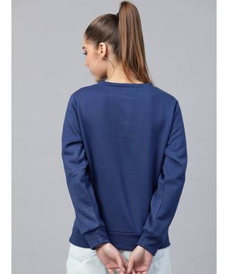 Blue Ice-Cream Print Sweatshirt 3